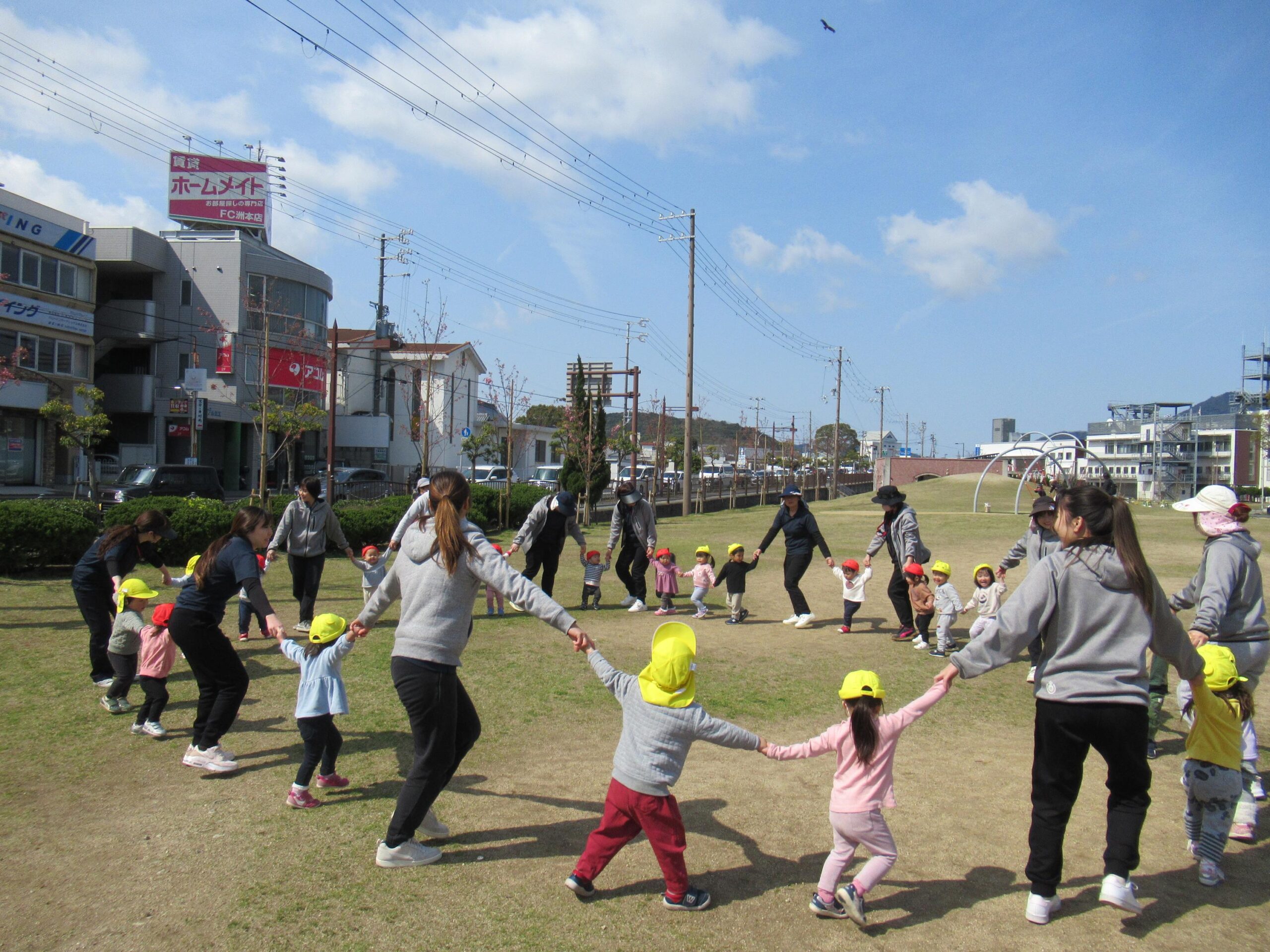 園外散歩1 園外散歩1